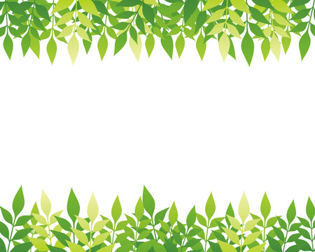 green background