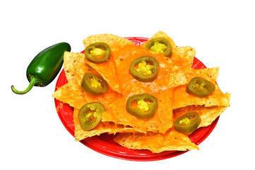 Nachos Isolated
