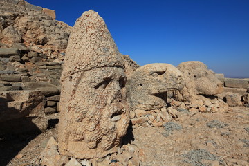 Ruins on Nemrut Gagi mountain, Turkey