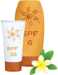 Sun Cream Containers