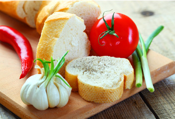 Wheat and bread