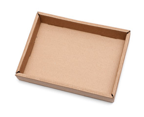cardboard box isolated
