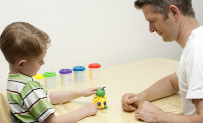 Ergotherapie-Handtherapie mit Knete