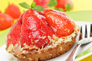 Erdbeer torteletts