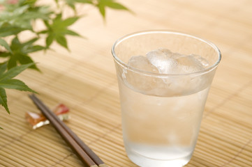 焼酎のロック
