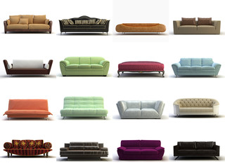 3d sofa