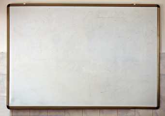 white chalkboard classroom school education