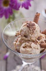 Vanilla ice cream