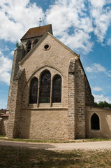 Fototapeta na wymiar église de Chamarande