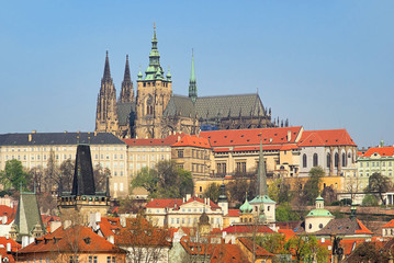 Fototapeta na wymiar Prag Dom - katedra w Pradze 06
