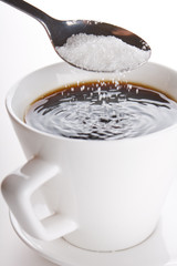 coffee with sugar