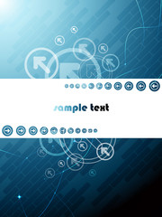 Fantasy abstract background