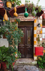 Fototapeta na wymiar Entrace drzwi, Grecja