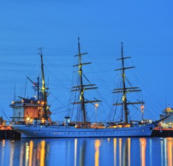 Segelschulschiff Gorch Fock in Kiel