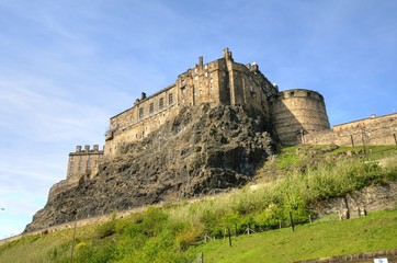 Fototapeta na wymiar Edinburgh / Szkocja - Zamek w Edynburgu