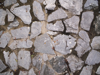 Marble footpath