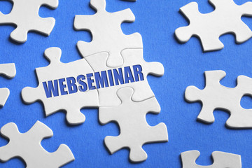Fototapeta premium Webseminar