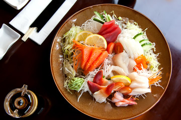 Japanese restaurant plate