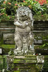 Wandcirkels aluminium religious figure in bali indonesia © TravelPhotography