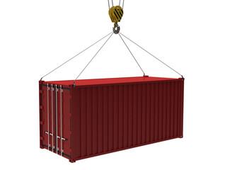 The container