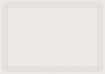 Blank Certificate Template