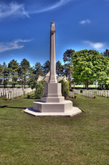 HDR du cimetière britannique de Ryes-Bazenville