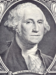 George Washington on 1 Dollar 2006 Banknote from USA