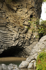 The Alcantara Gorge in Sicily Italy