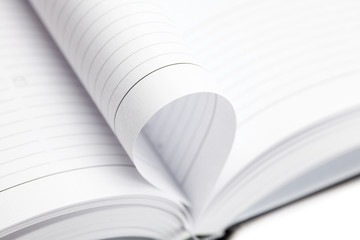 background of the page diary