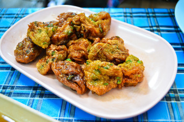 Spicy fried fish ball