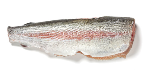 Fresh rainbow trout ready for cooking