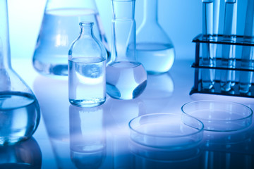 Equipment of a research laboratory