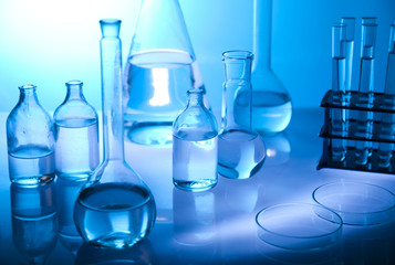 Equipment of a research laboratory