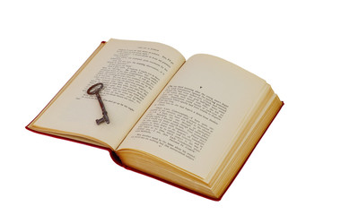 Fototapeta premium Reading is the key to knowledge