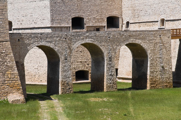 Fototapeta na wymiar Norman- Swabian Castle. Barletta. Apulia.