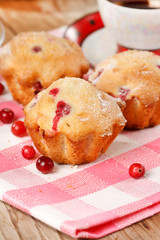 Cranberry muffins