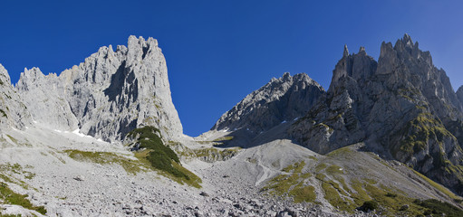 elmauer tor am wilder kaiser in österreich