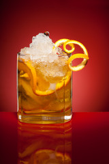 Orange refreshment drink