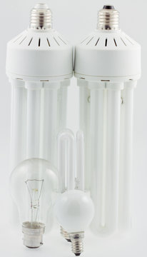 ampoules &eacute;lectriques, fluorescent et &agrave; filament