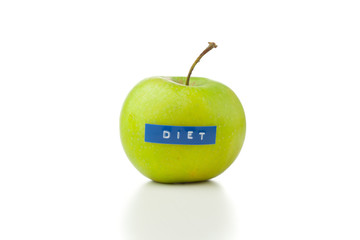 apple diet concept