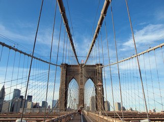 Brooklyn Bridge passaggio pedonale