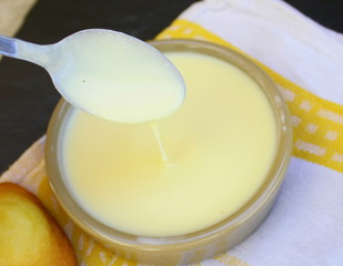 onctueuse crème anglaise