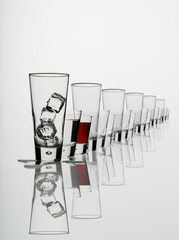 Vasos de cristal