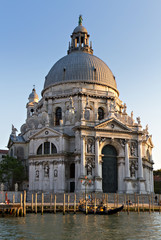 Fototapeta na wymiar Santa Maria della Salute am Canal Grande