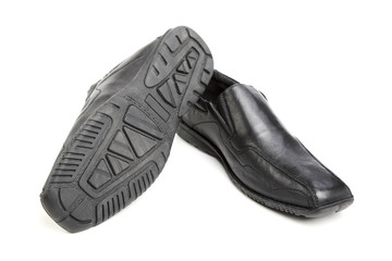 Pair of black man's shoes