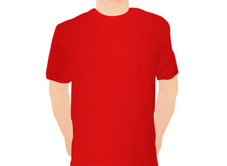 t-shirt rouge