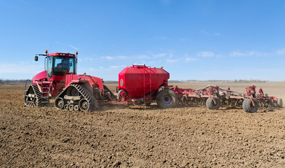 Fototapeta premium Plowed field.