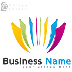 logo business abstrait