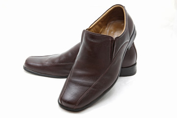 man leather shoes