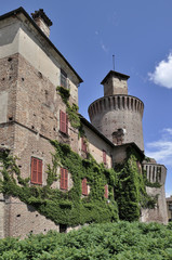 sartirana castle, lomellina